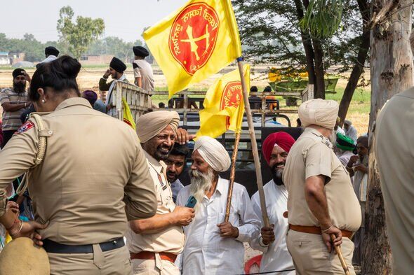 Ambassador Sandhu shouted back at the protesters, proclaiming he would bring in investment