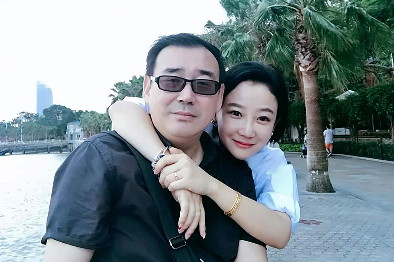 Yang Hengjun, left, and his wife Yuan Xiaoliang