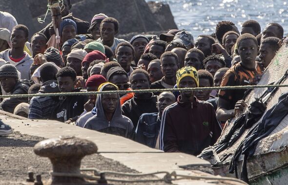 Canary islands migrants