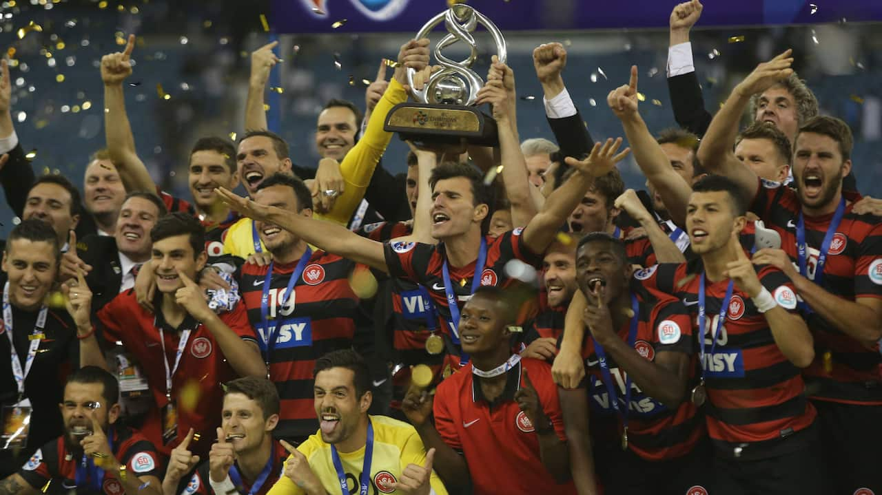 Western Sydney Wanderers lift the Asian Champions League after defeating Al Hilal over two legs in the 2014 final.