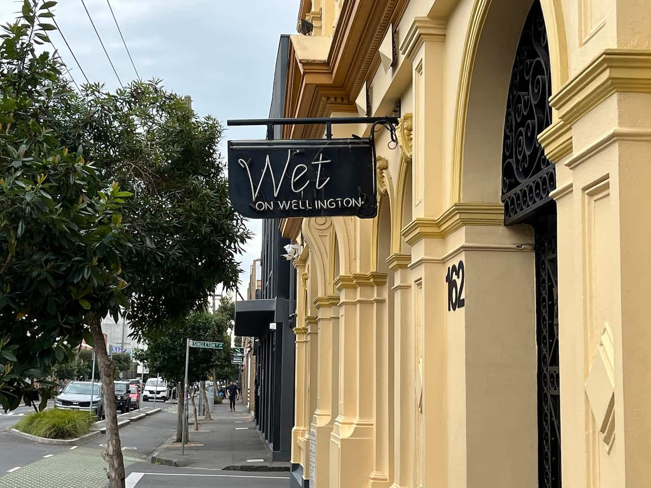 The facade of a Melbourne gay sex venue