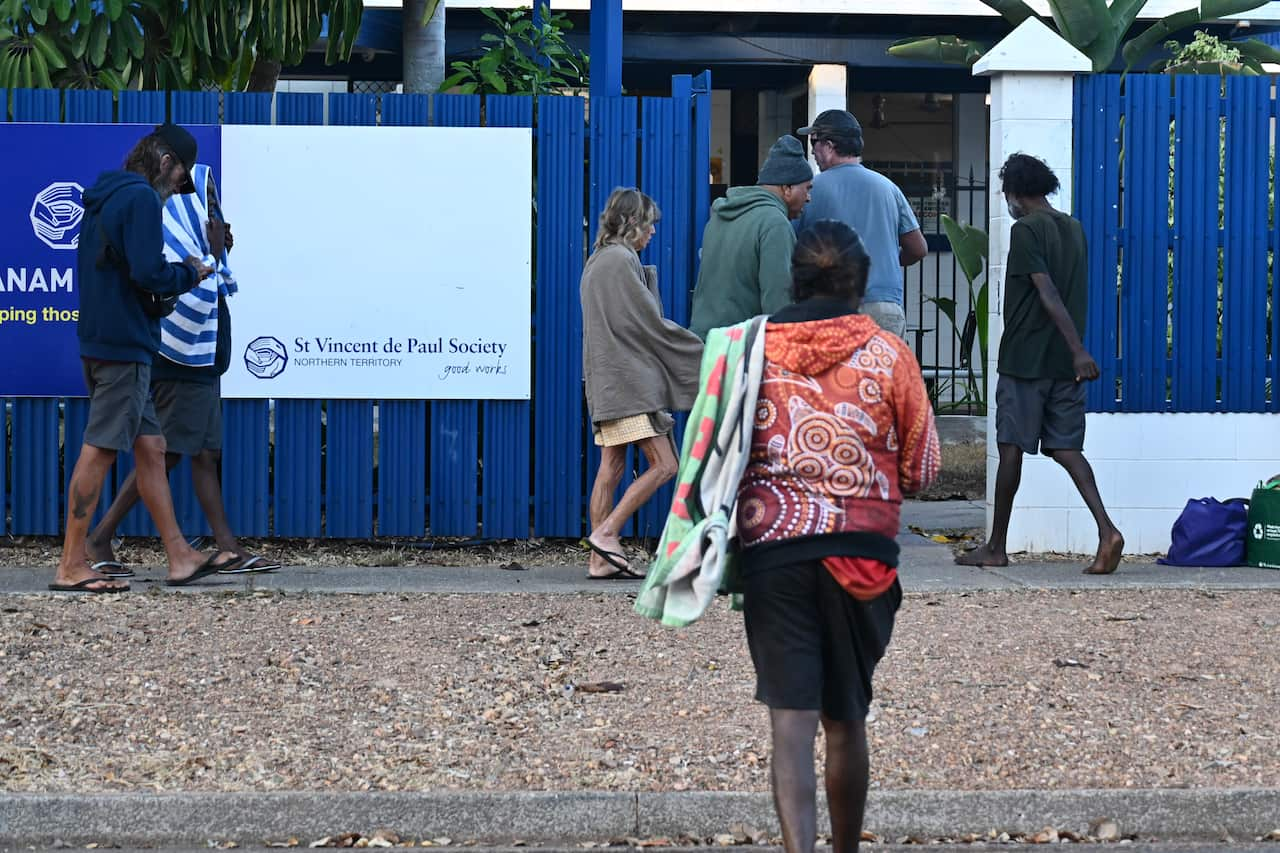 The St Vincent de Paul Society's Ozanam House in Stuart Park opens the doors are half past seven