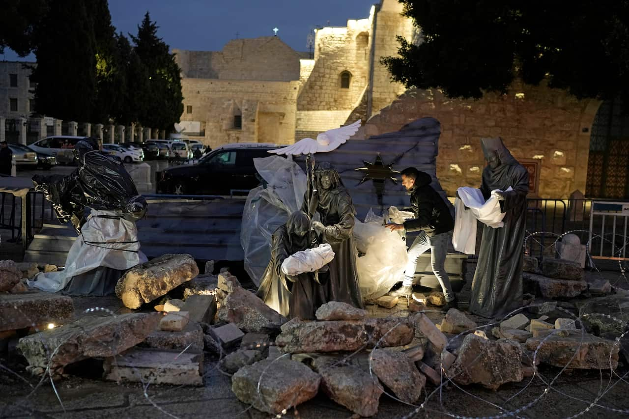 Israel Palestinians Christmas