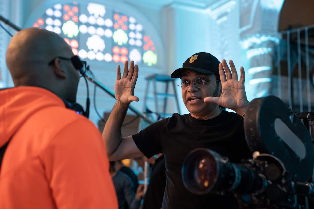 Anupam Sharma directing a music video.jpg