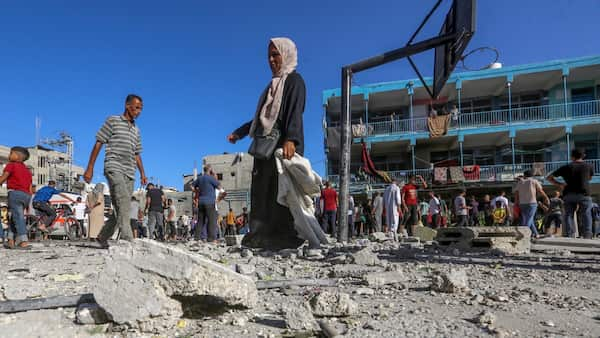 Attack on UNRWA school condemned, but Israel says it was a Hamas base image